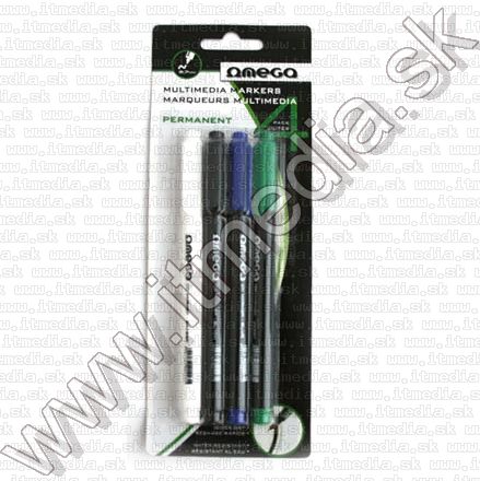 Image of OMEGA CD Marker Pen 3-set + free eraser (IT6951)